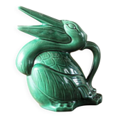 Poet Laval Ceramic Pelican Pitcher