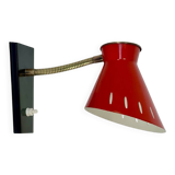 Vintage diabolo wall sconce in the style of René Mathieu