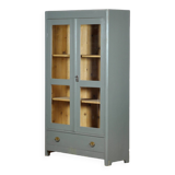 Pine display cabinet, 1930's