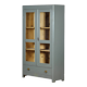 Pine display cabinet, 1930's