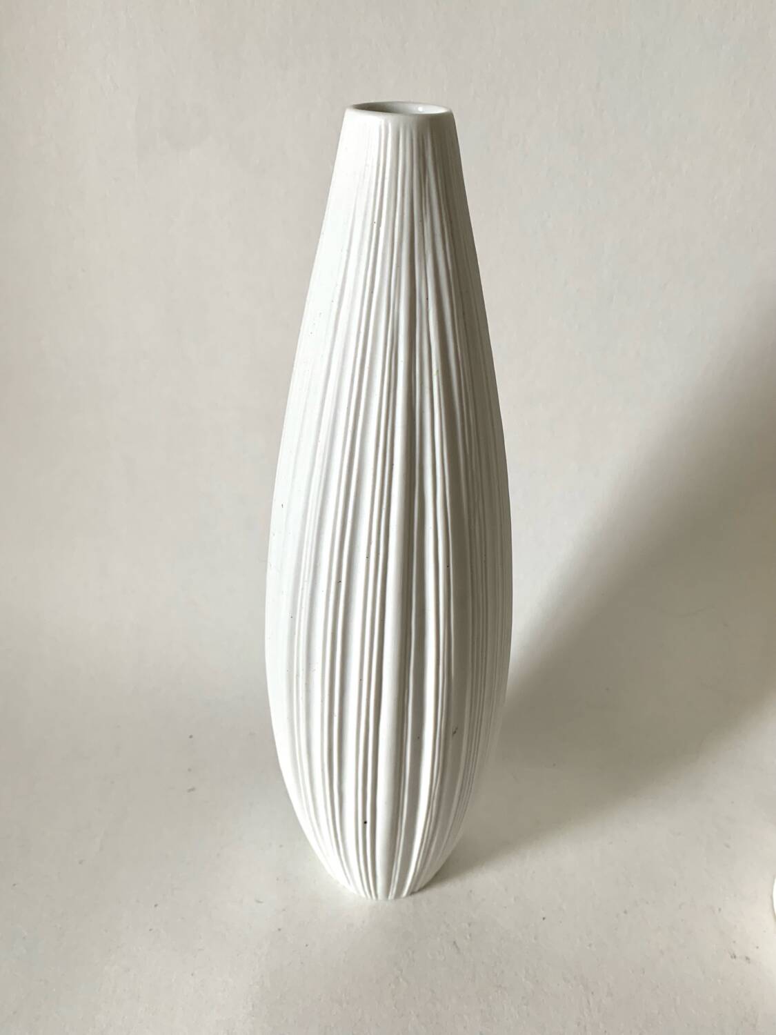 Large white Rosenthal studio vase