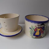 Breton butter butter Pornic earthenware