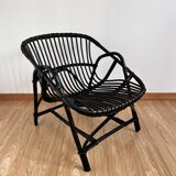 Rattan armchair