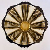 Smoked glass vase