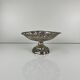 Openwork metal bowl with vine leaf and grape motif, 20th century