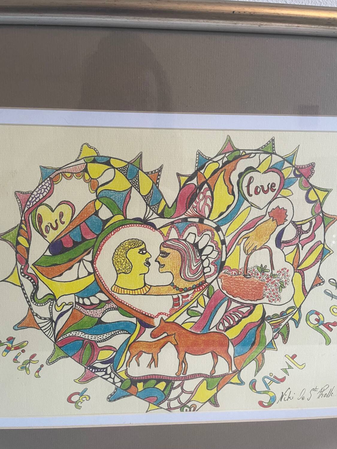 Lithograph Niki de Saint Phalle