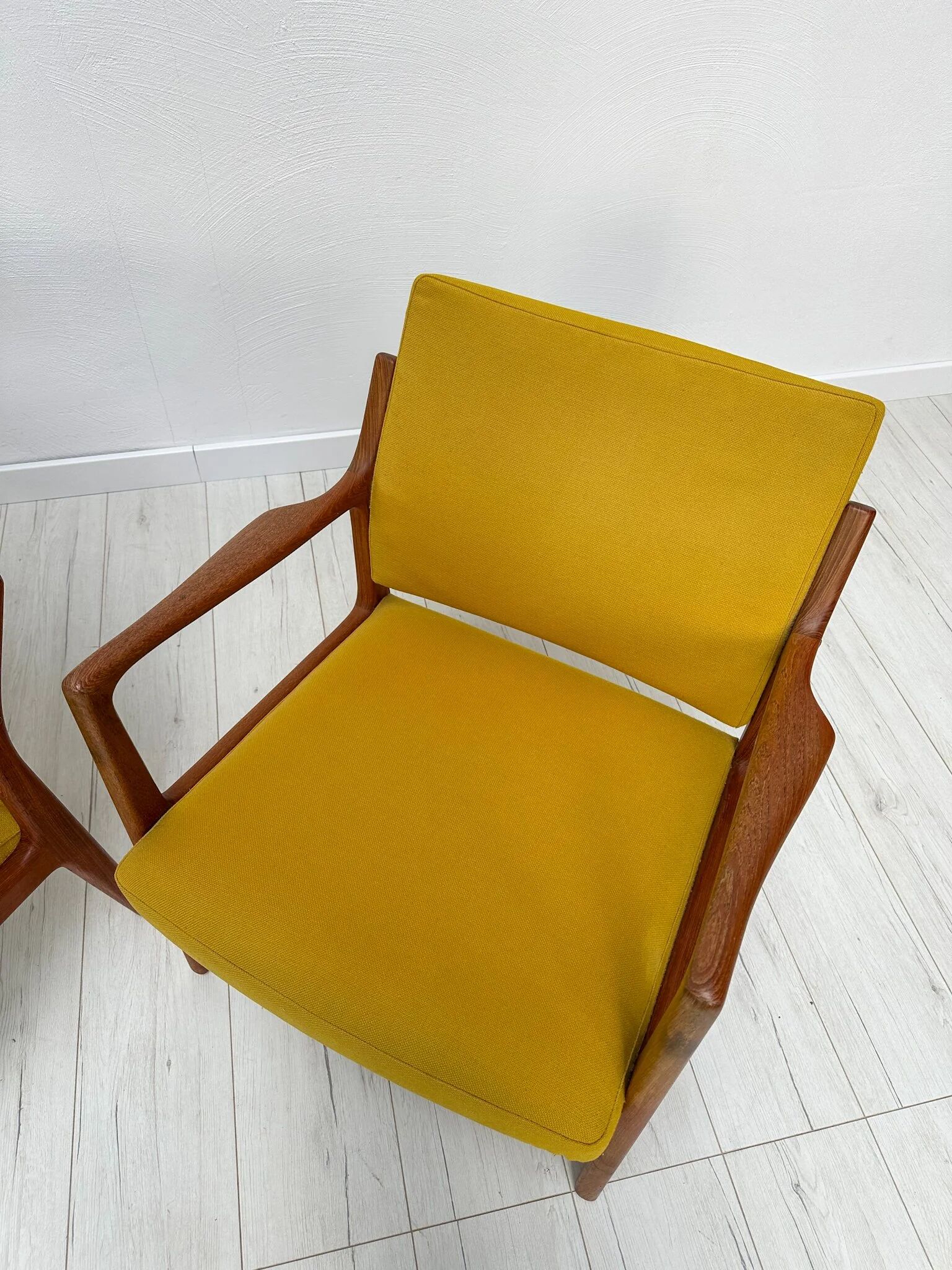 1960s vintage Swedish mid-century easy chairs by Karl-Erik Ekselius for J.O. Carlsson