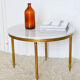 60s marble side table coffee table
