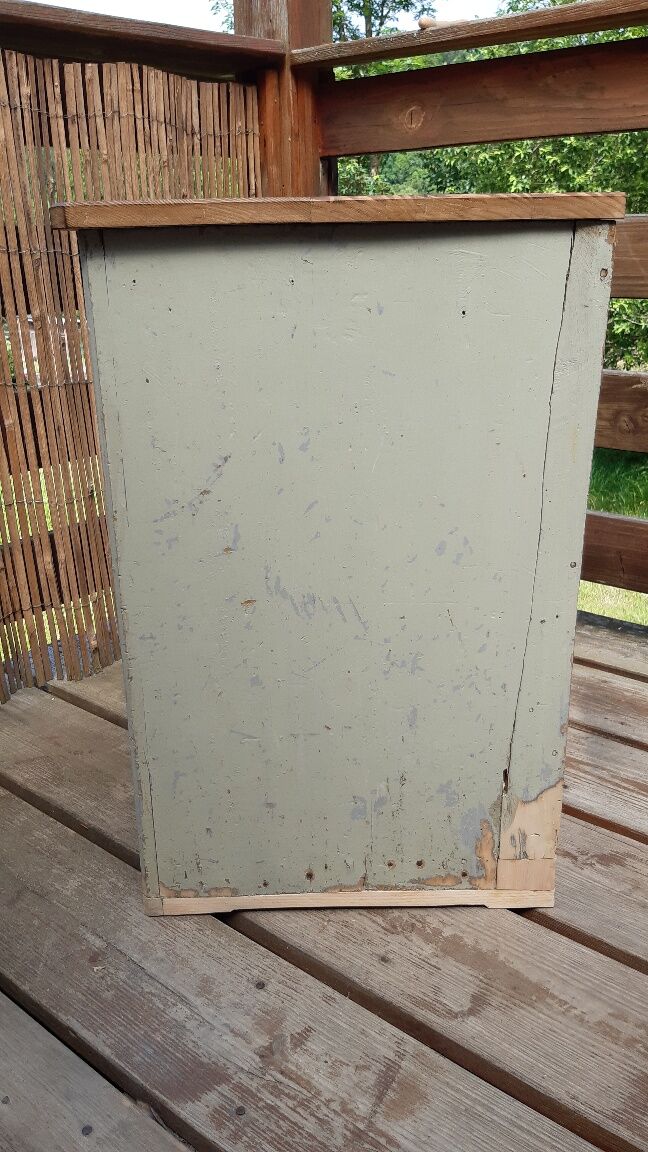 Parisian buffet green patina