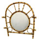 Miroir Portemanteau en Roitn des années 60 France