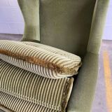 Vintage green single-seater / armchair / club chair