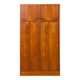 Danish teak wardrobe by Hundevad, 1960s
