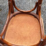 4 chaises bois courbé 1920/1940.