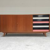 U-460 pink sideboard by Jiri Jiroutek for Interier Praha 60's