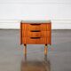 Bedside table with 3 drawers