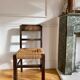 Paire de chaises bois et corde