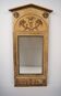 Antique Gustavian Trumeau gold mirror - P. Holmberg - Sweden 1830.