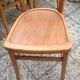 Lot 4 chairs Luterma vintage bistro