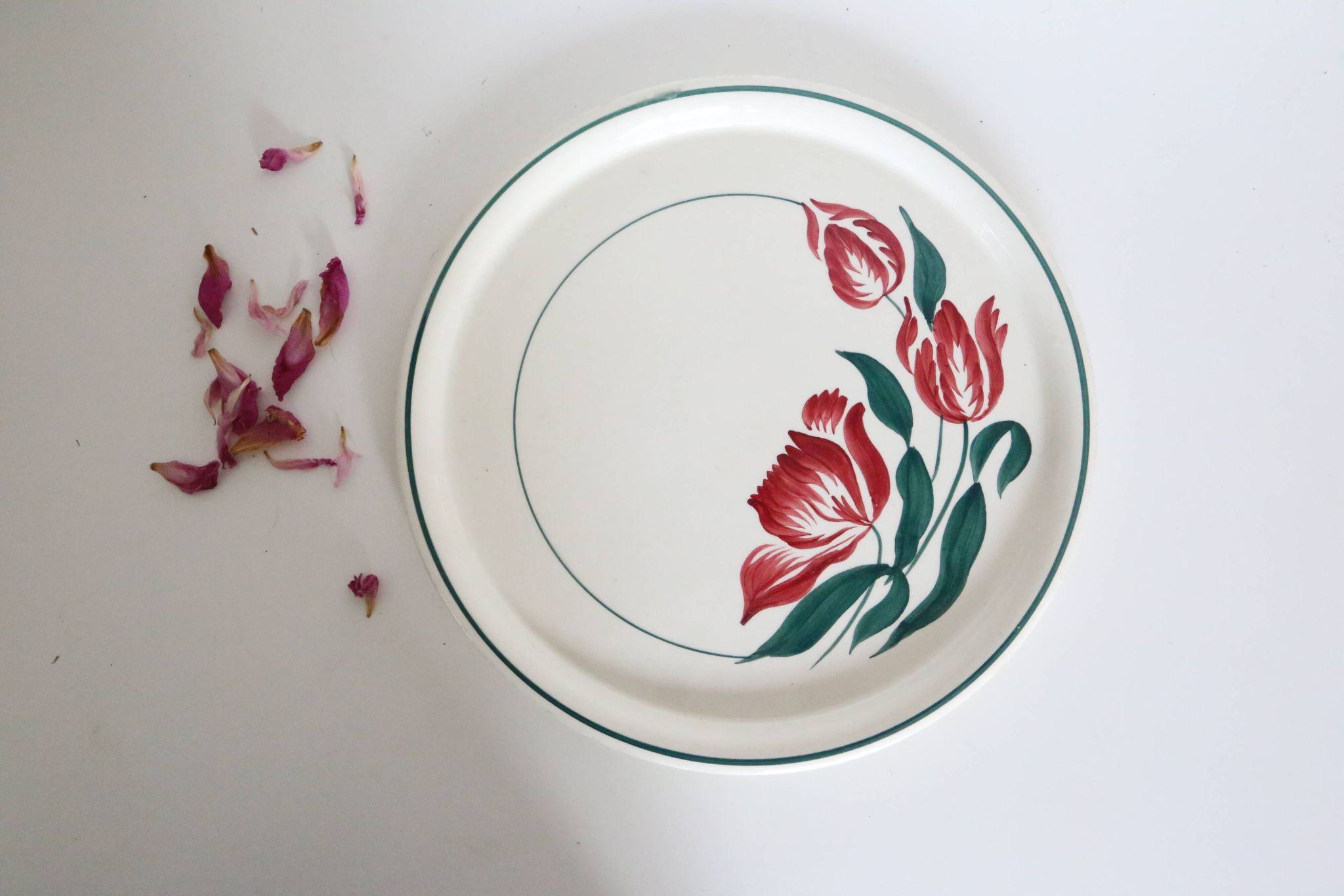 Dish Luneville, Harlem model, vintage, France