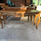 Provencal style wooden console