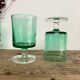 6 verres luminarc france vintage