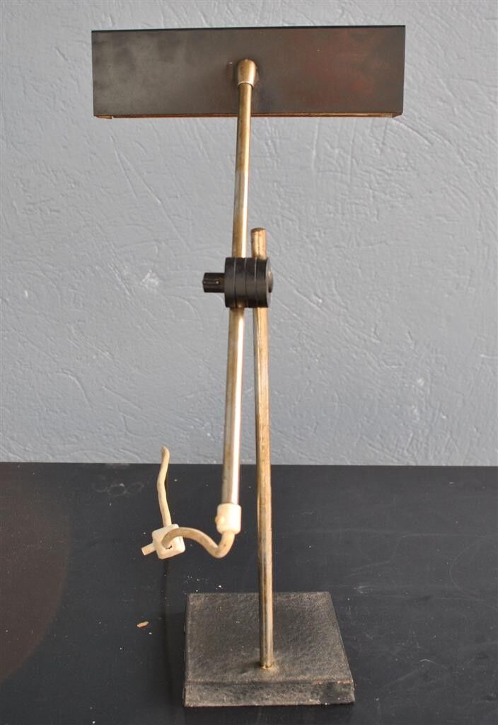 Lampe de bureau art déco 1950 orientable