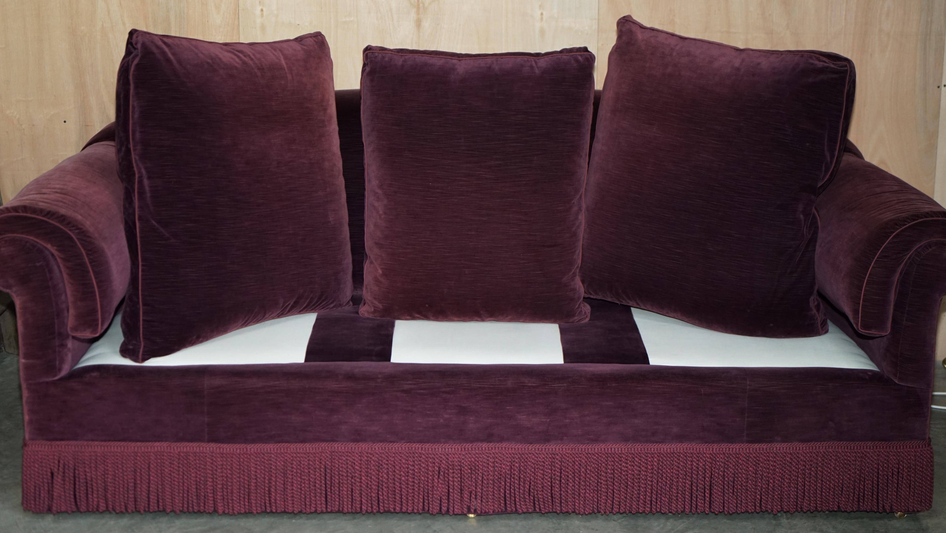 Three-seater sofa Howard & Son's Wimbourne 257x122 cm