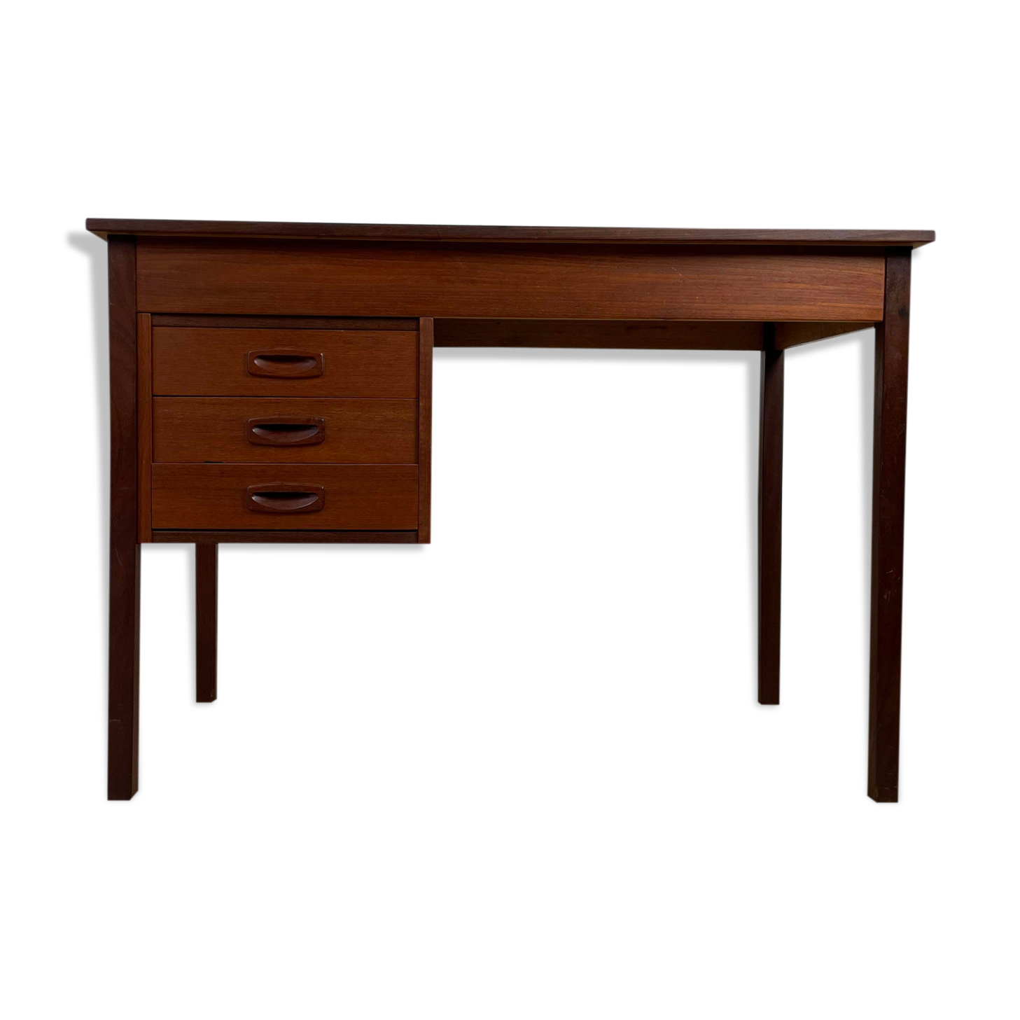 Scandinavian teak desk, 60s