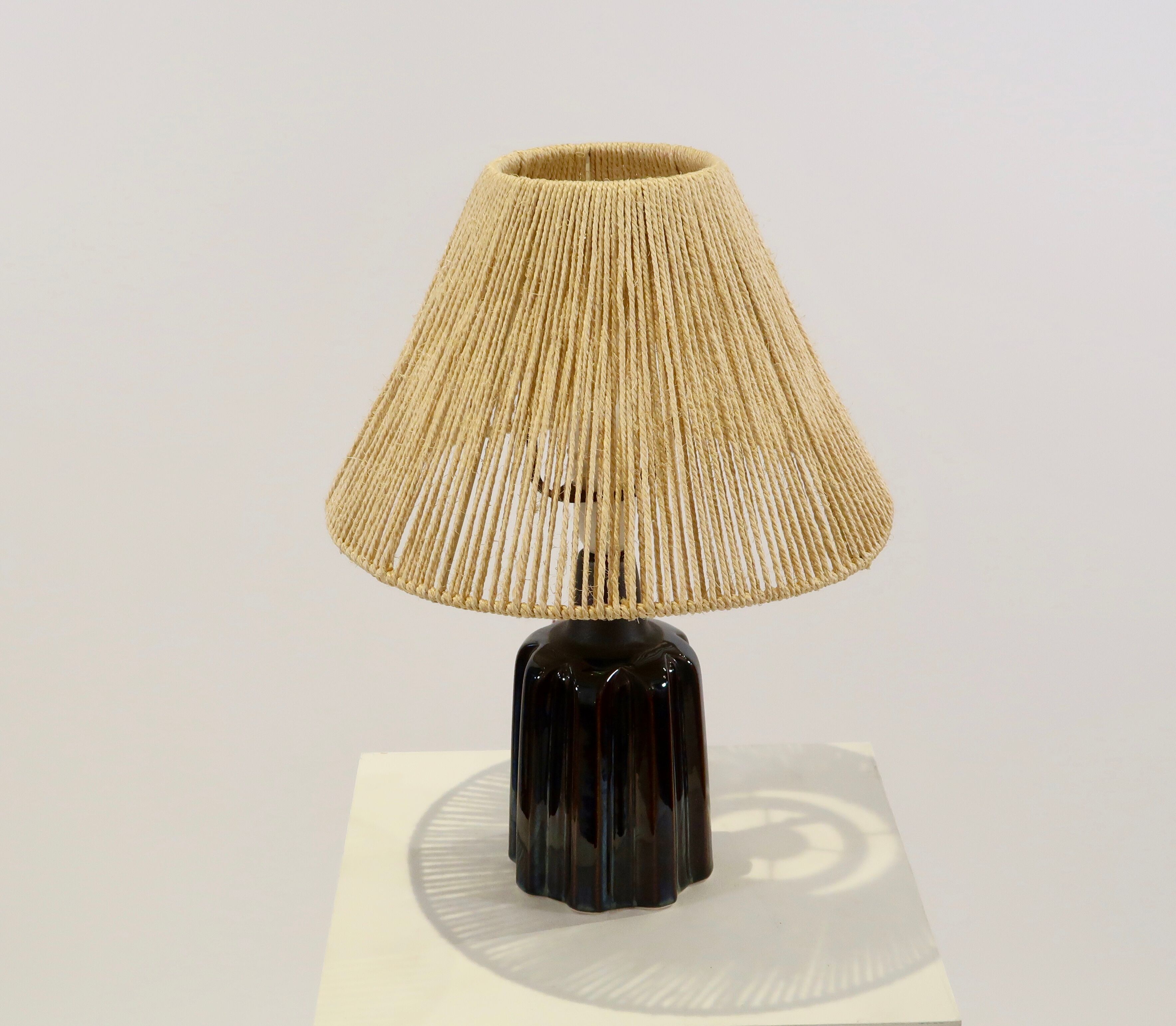 Ceramic table lamp by Soholm, Denmark 1960 's