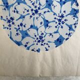 Original gouache on paper by Editions JEHLEM, floral decoration (rosette), twentieth century, Paris