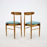 1960s Alan Fuchs 4 Rare Dining Chairs for ULUV, Czechoslovakia