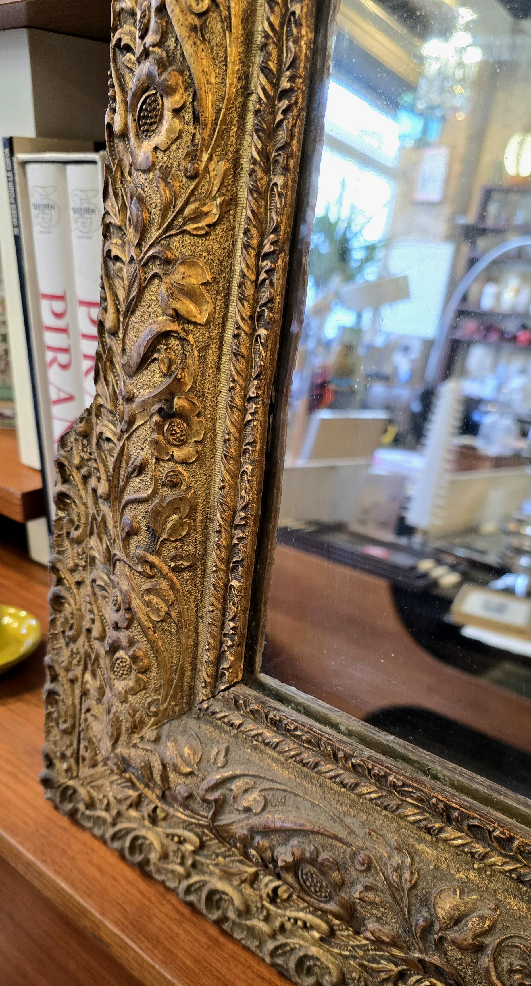 Large Napoleon III Mirror - 126 Cm