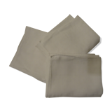 Lot of 3 towels in linen monograms VD