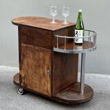 1930s Art Deco Rolling Bar
