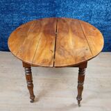 Louis Philippe period walnut shuttered table circa 1830