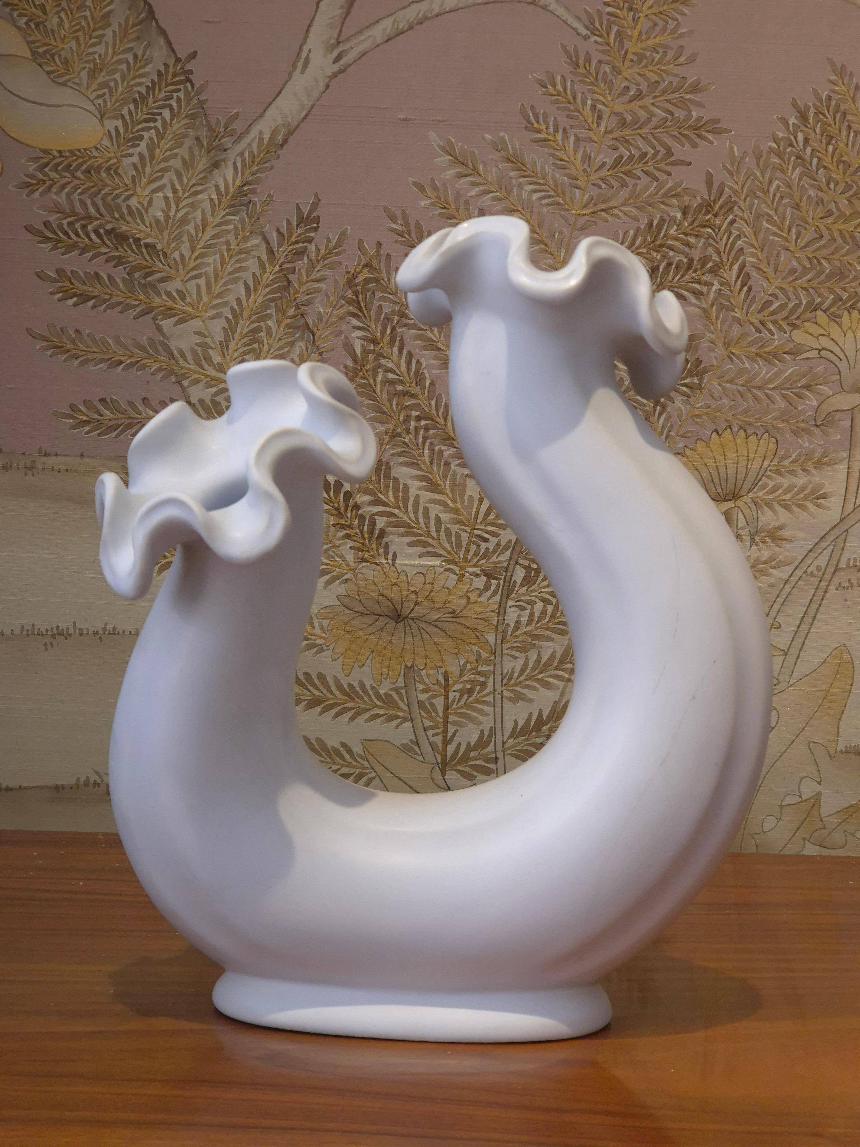 Wilhelm Kåge, vase sculptural "Surrea", Gustavsberg Studio, Suède Modernity