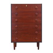 Teak chest of drawers, Danish design, 1970s, production: Denmark