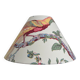 Abat-jour toile vintage oiseau