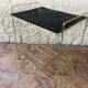 Table d'appoint rangement pour vinyl  vintage années 60