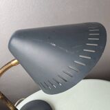 70s swan collar metal desk lamp