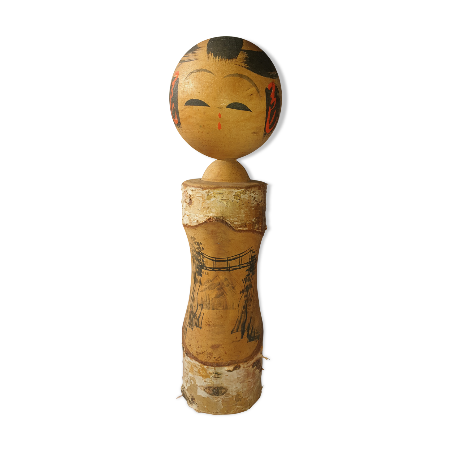 Traditional kokeshi doll