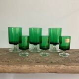 6 LUMINARC “cavalier” glasses