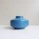 Marschner ceramic vase matt blue