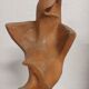 Terracotta female figure by Alberto Sparapani, 20th century