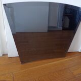Beveled bluish mirror 58x44cm