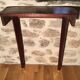 Mahogany console, first half of the 20th century