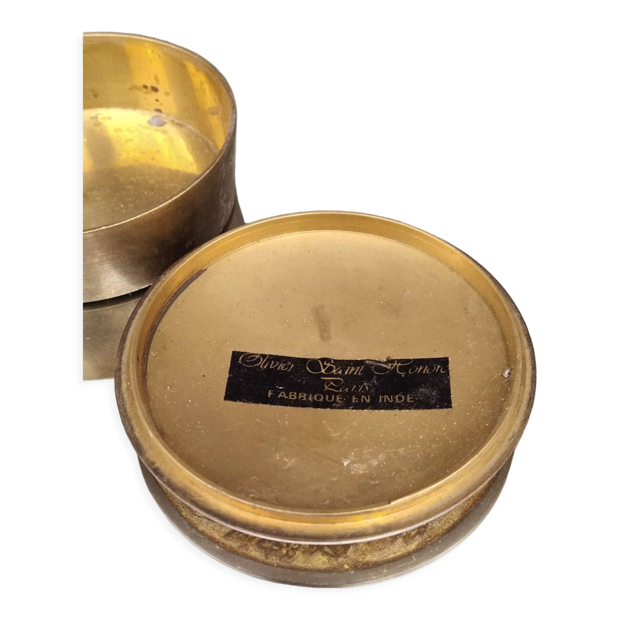 Brass box Olivier Saint Honoré