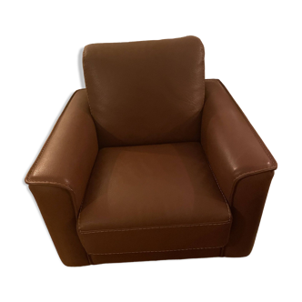 Fauteuil en cuir