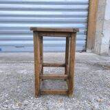 Beech wood workshop stool 1950