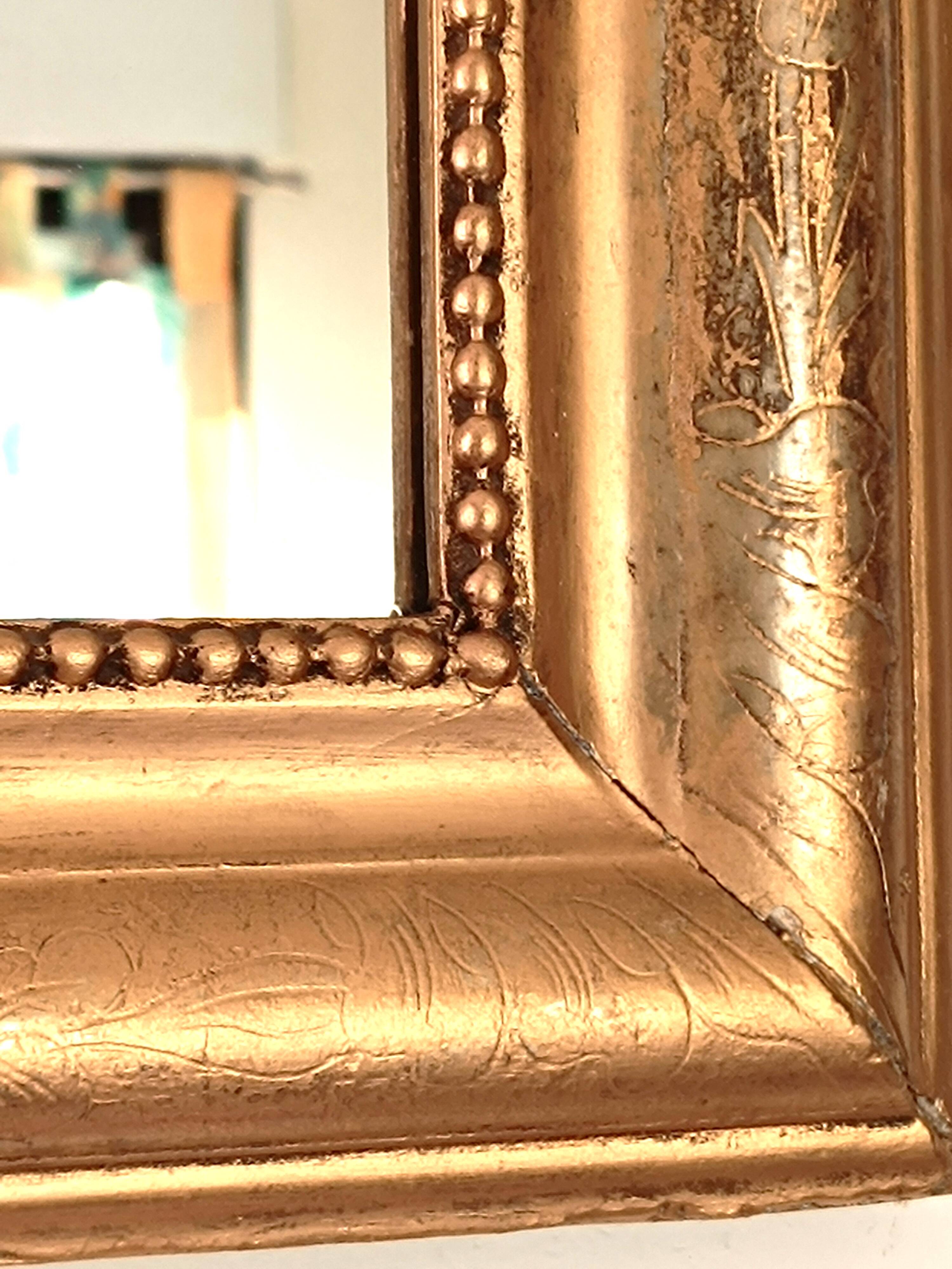 Miroir Louis Philippe 62 X 49 cm